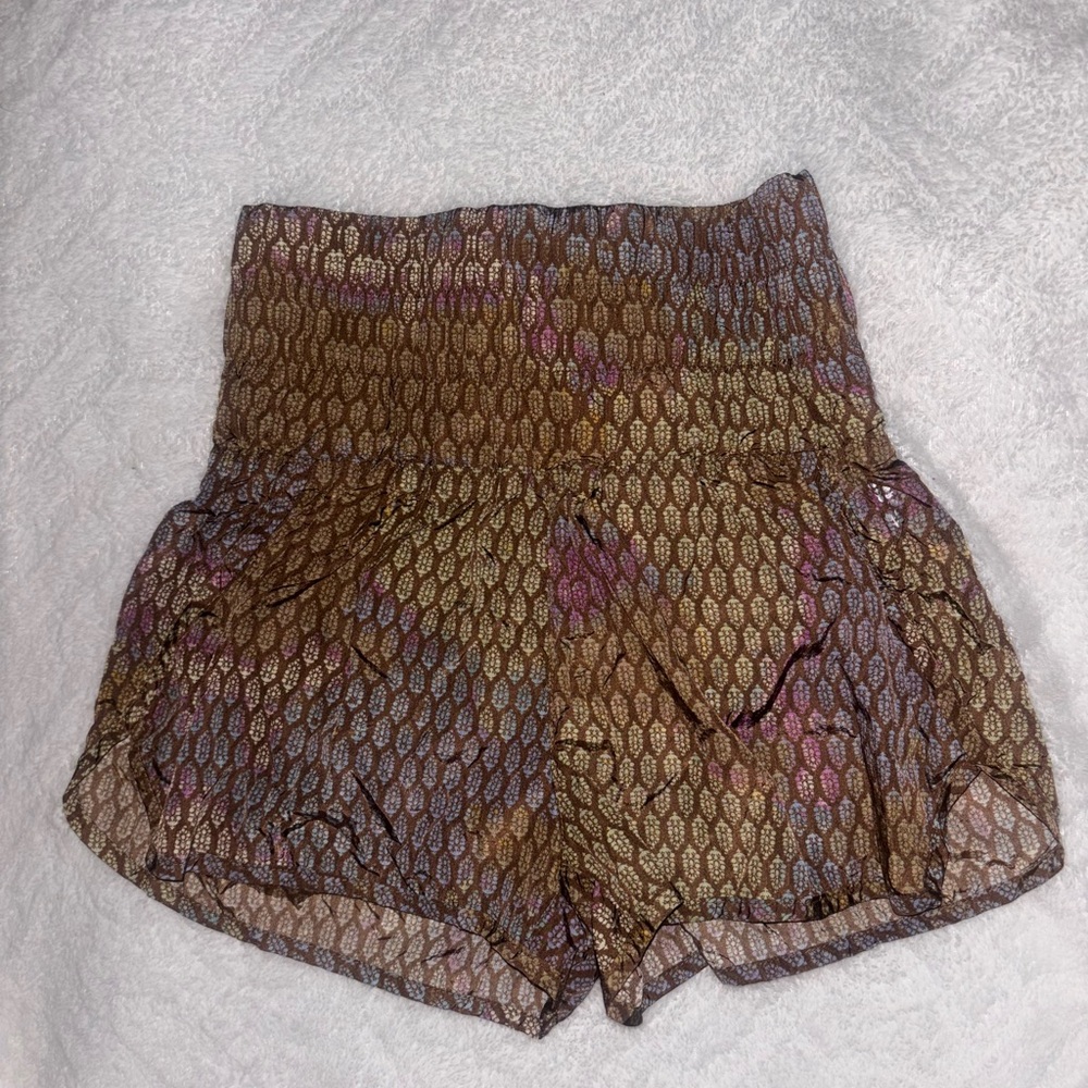 NWOT High-Waist Free People Movement Shorts